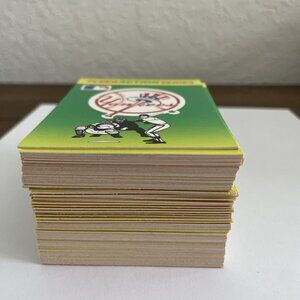 Huge lot 1990 Fleer Action Series Stickers - 92 Cards